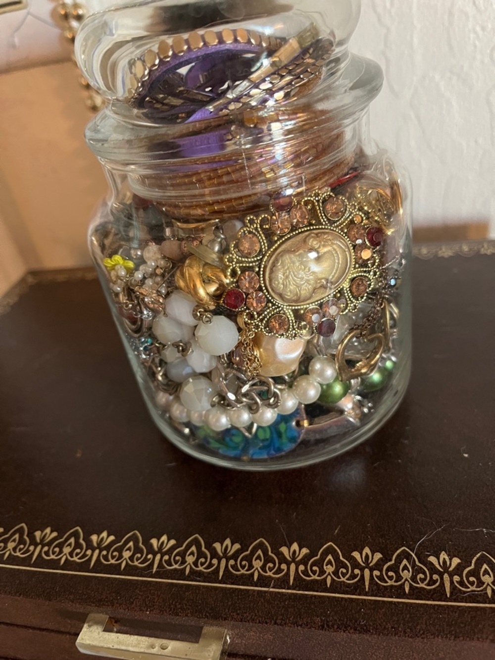 Mystery Jewelry Jar Vintage and Modern Jewelry Lot